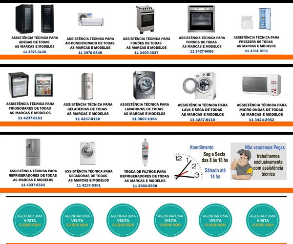 Assistência técnica eletrodomésticos São Paulo