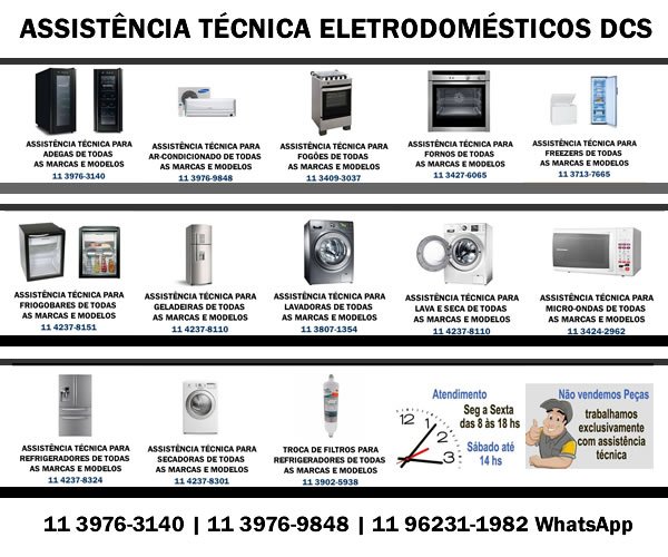 Assistência Técnica Eletrodomésticos DCS