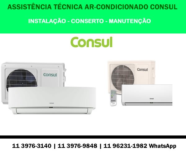 Assistência técnica ar-condicionado Consul