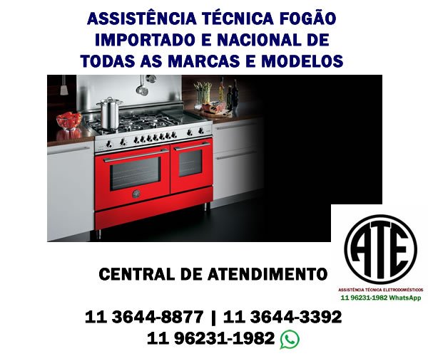 assistencia tecnica fogao