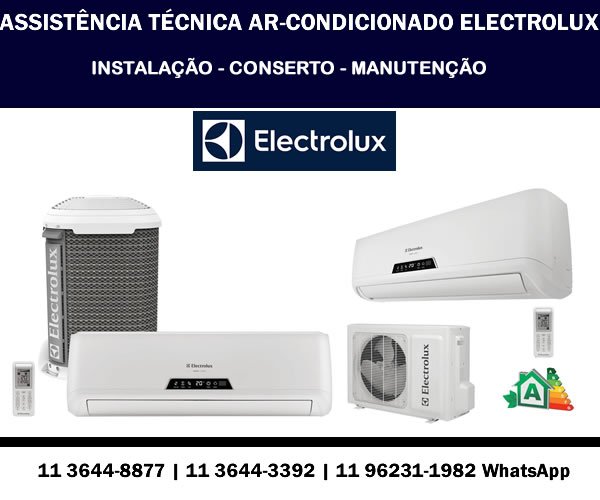 Assistência técnica ar-condicionado Electrolux