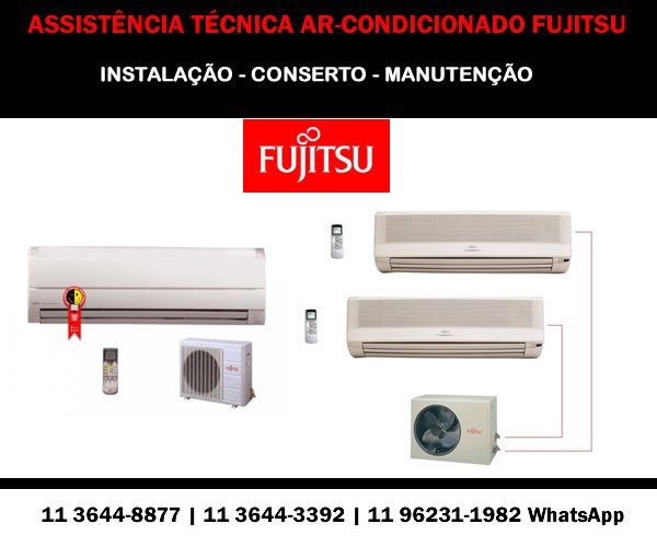 Assistência técnica ar-condicionado Fujitsu